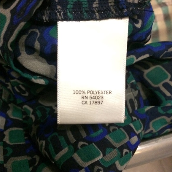 print sheer sleeveless top - Picture 4 of 4